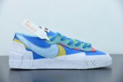 Nike Blazer Low sacai KAWS Blue DM7901-400 - Image 9