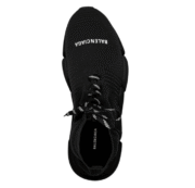 BLCG SPEED 2.0 LACE-UP RECYCLED KNIT SNEAKER IN BLACK - Image 5