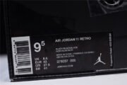 Air Jordan 11 “Cap and Gown” black 378037-005 - Image 8