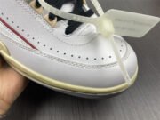 Jordan 2 Retro Low SP Off-White White Red DJ4375-106 - Image 21