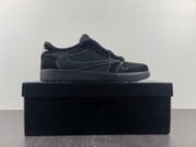 Travis Scott x Air Jordan Air Jordan 1 Retro Low “Black Phantom" DM7866-001 - Image 9