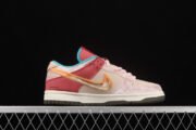Nike Dunk Mid Social Status Free Lunch Strawberry Milk DJ1173-600 - Image 5