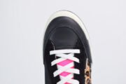 GGD Women’s fuchsia and leopard-print Yeah sneakers - Image 5