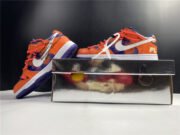 OFF-WHITE X NIKE SB DUNK LOW ORANGE PERPLE WHITE CT0856-801 - Image 8