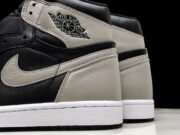 Air Jordan 1 Retro High OG Shadow Black Grey 555088-013 - Image 4