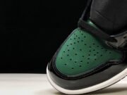 SoleFly x Air Jordan 1 Retro High OG Black/Team Orange-Fir AV3905-038 - Image 9