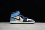 KIDS AIR JORDAN 1 OBSIDIAN UNIVERSITY BLUE (555088-140) - Image 7
