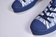 DR B23 High Top Oblique Sneaker Blue - Image 3