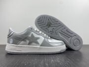 A Bathing Ape Bape Sta white and grey - Image 3