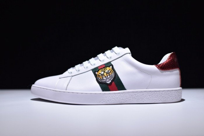 cc6ffc67aaacc2d21b65f548c56afba2774382d8 GUCC Ace Embroidered Low-Top Sneaker 457132 02JP0 9064 - Image 1