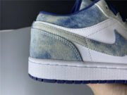 Air Jordan 1 Low Washed Denim CZ8455-100 - Image 5