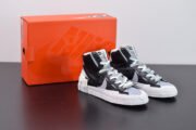SACAI X NIKE BLAZER MID BLACK GREY BV0072-002 - Image 22
