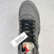 Off-White x Air Jordan 5 Black CT8480-001 - Image 5