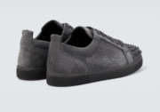 Christian Louboutin Louis Junior Spikes suede sneakers - Image 2