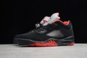 Air Jordan 5 Retro Low “Alternate 90” black/ red mens 819171-001 - Image 3