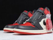 Air Jordan 1 Retro High OG Bred Toe 555088-610 - Image 4