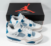 Jordan 4 Retro Military Blue (2024) FV5029-141 - Image 2