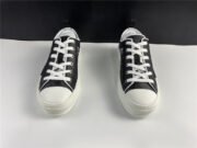 DR B23 Low Top Oblique Sneaker Black & White - Image 8