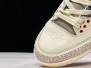 Air Jordan 3 Retro "CHARITY GAME" sail red mens 136064-140 - Image 7