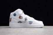 AIR FORCE 1 MID NBA WHITE AQ8017-100 - Image 3