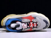 BLCG Triple S Grey Red Blue (2018 Reissue) 533883 W0902 4365 - Image 2