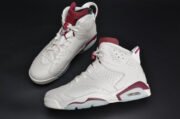 Air Jordan 6 Retro “Maroon” white 384664-116 - Image 6
