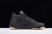 Levi's x Air Jordan 4 'black' AO2571-001 - Image 2
