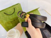 GUCC Wallet & Belt Set(3.8 CM) - Image 5