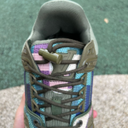 LV TRAINER MAXI Colored plaid army green - Image 4