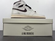 A Ma Maniere x Air Jordan 1 High OG DO7097-100 - Image 3