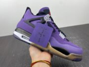 JORDAN 4 RETRO TRAVIS SCOTT PURPLE (FRIENDS AND FAMILY) 766296 LN4 - Image 10