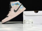Air Jordan 1 Mid Dirty Powder Iridescent (W) BQ6472-602 - Image 5