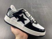 A BATHING APE BAPE STA LOW BLACK 1H70191001 - Image 6