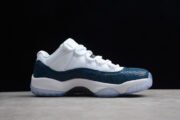 Air Jordan 11 Low “Navy Blue Snakeskin” CD6846-102 - Image 2