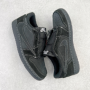 Travis Scott x Air Jordan Air Jordan 1 Retro Low “Black Phantom" DM7866-001 - Image 2