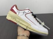 Jordan 2 Retro Low SP Off-White White Red DJ4375-106 - Image 2