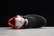 Air Jordan 5 Retro Low “Alternate 90” black/ red mens 819171-001 - Image 4