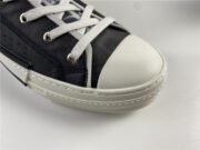 DR B23 High Top Oblique Sneaker Black & White - Image 11