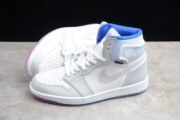 Air Jordan 1 Retro High Zoom White Racer Blue CK6637-104 - Image 8