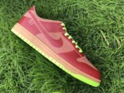 Nike Dunk Low 1-Piece Laser Varsity Red Chartreuse 311611-661 - Image 9