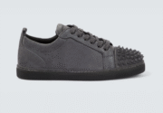 Christian Louboutin Louis Junior Spikes suede sneakers - Image 3