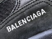 BLCG Wmns Triple S Trainer 'Black Clear Sole' 544351 W09O1 1000 - Image 9