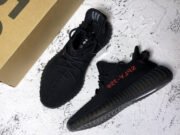 Adidas Yeezy Boost 350 V2 Black Red CP9652 - Image 7
