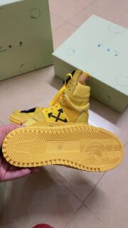 OFF-WHITE HIGH TOP SNEAKER - Image 6