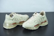 GUCC LOGO RHYTON VINTAGE TRAINER SNEAKER 500877 DRW00 9522 - Image 3