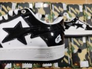 A BATHING APE BAPE STA LOW BLACK 1H70191001 - Image 18
