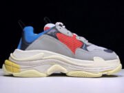BLCG Triple S Grey Red Blue (2018 Reissue) 533883 W0902 4365 - Image 6