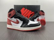 Air Jordan 1 Retro High Track Red 555088-112 - Image 4