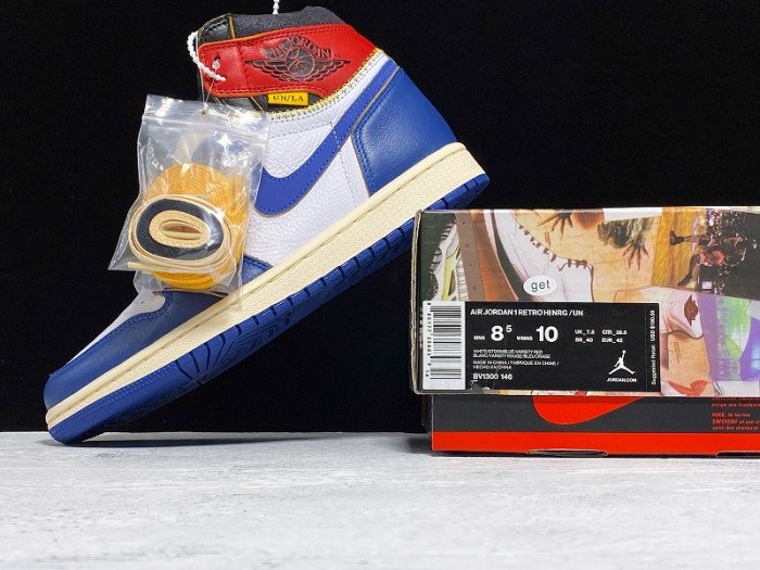 f72219cc9ccee65eee88bc8cf84fd47b7e5b7830 Union x Air Jordan 1 Retro High OG BV1300-146 - Image 4