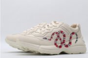GUCC RHYTON LEATHER SNEAKER - Image 4